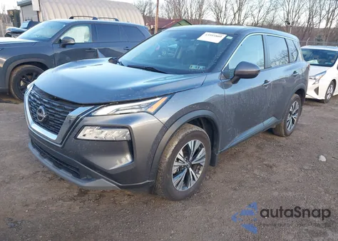 2022 Nissan Rogue Sv Intelligent Awd z USA, uszkodzony, nr VIN 5N1BT3BB7NC684952